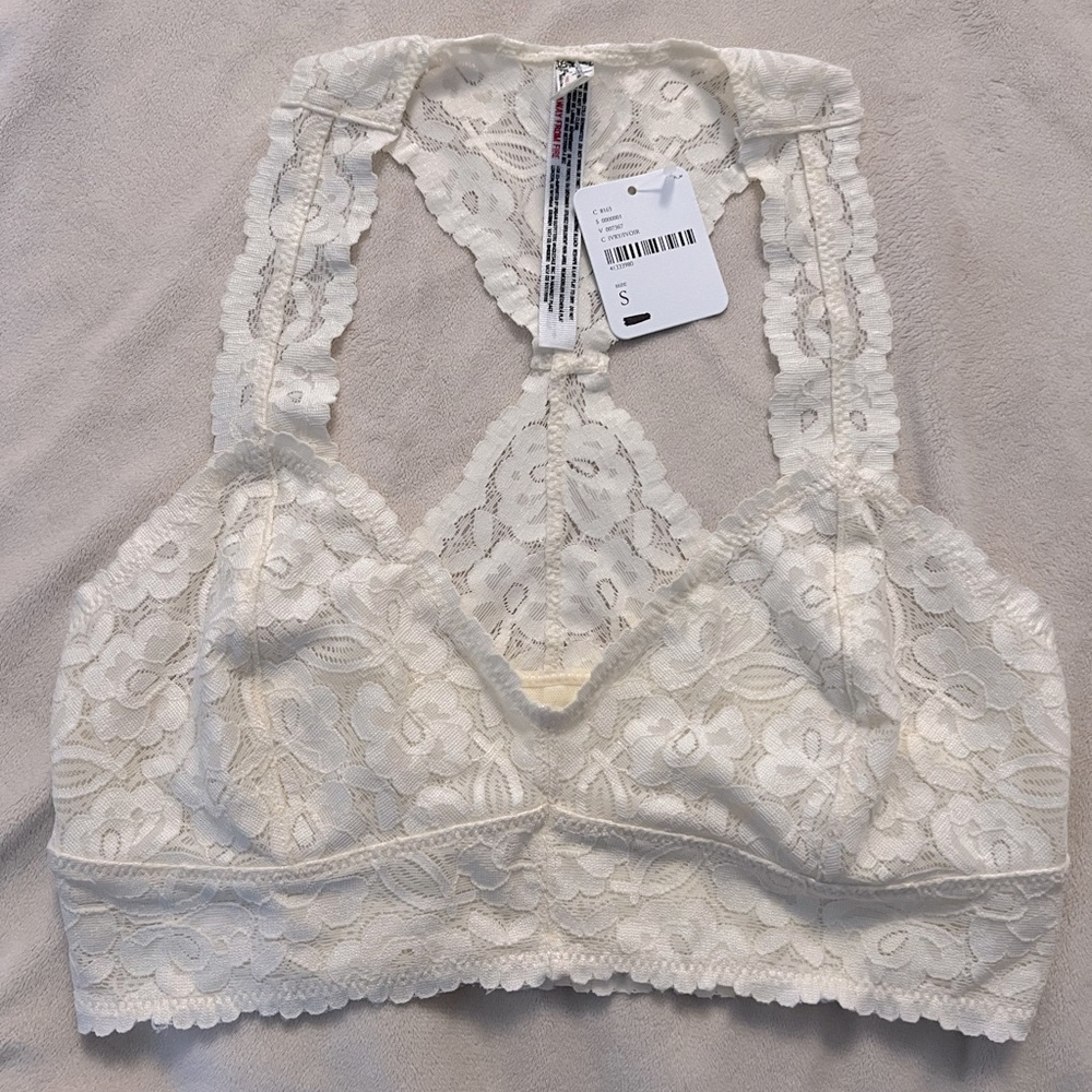 Free People Intimately Lace Bralette NWT